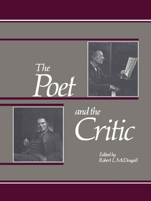 cover image of Poet and the Critic